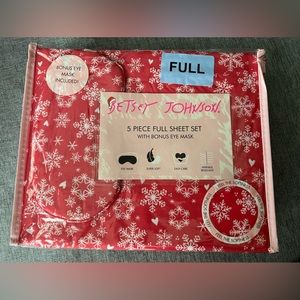 Betsey Johnson Christmas Sheets